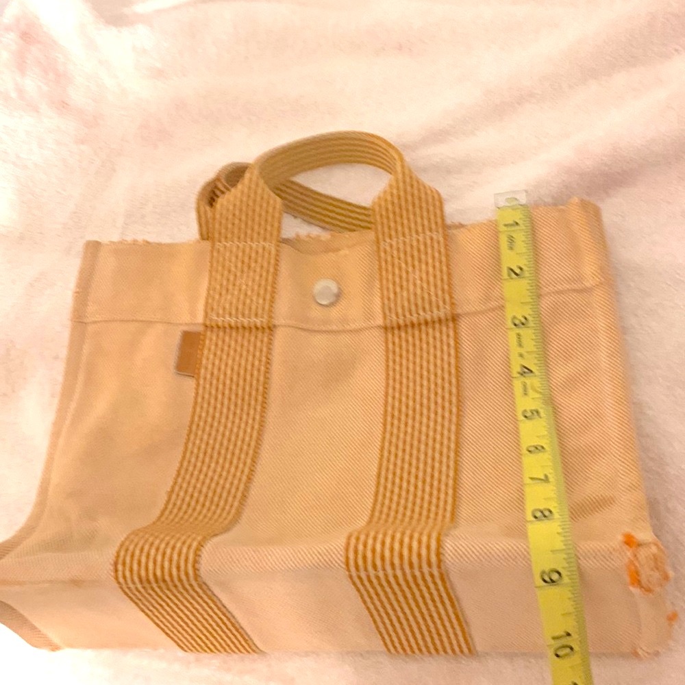 HERMÈS Mini Toile Fourre-Tout PM - Picture 8 of 8